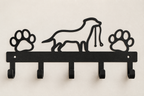 Large Dog Leash Wall Hanger