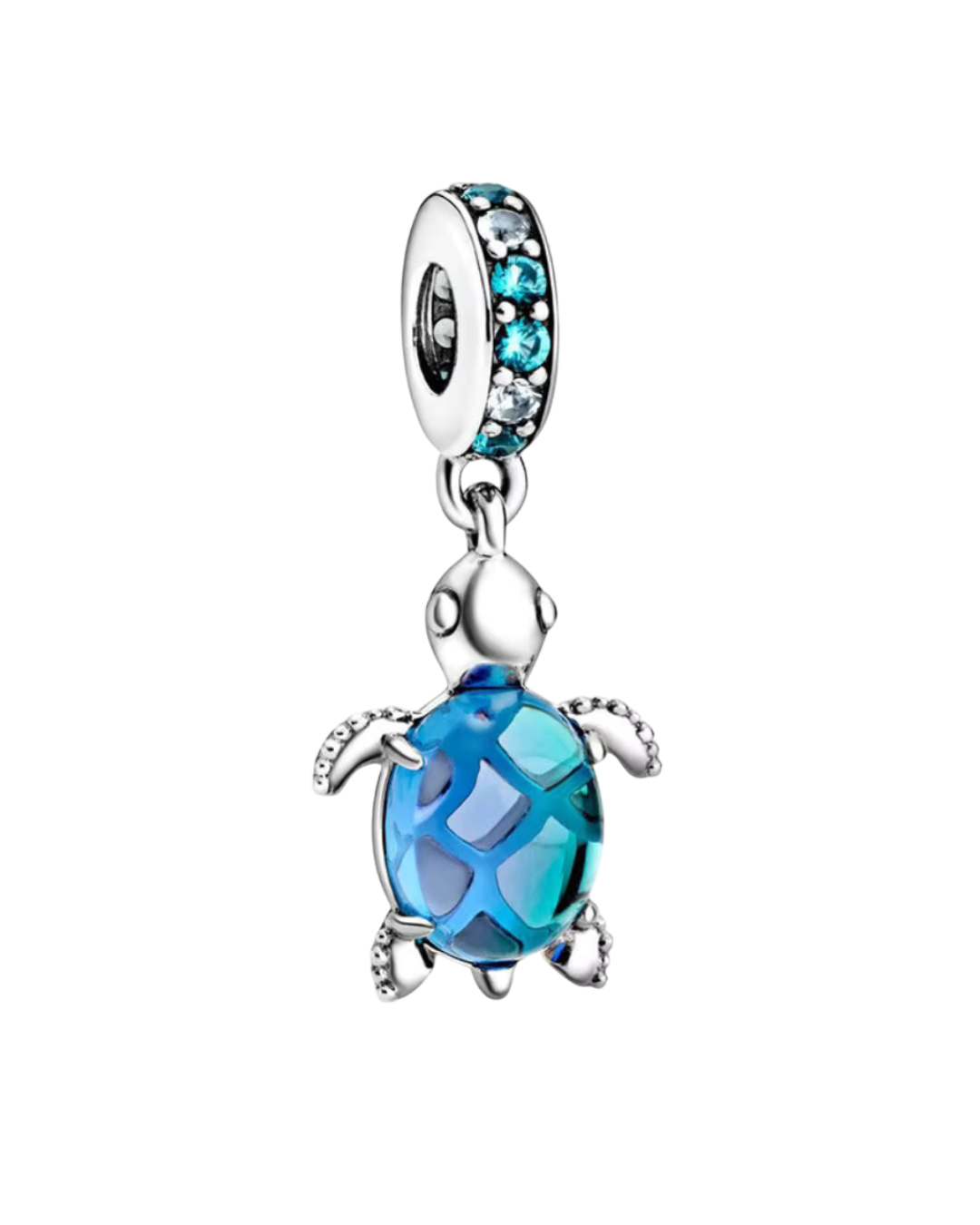 Blue turtle Charm