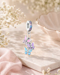 Butterfly cluster charm