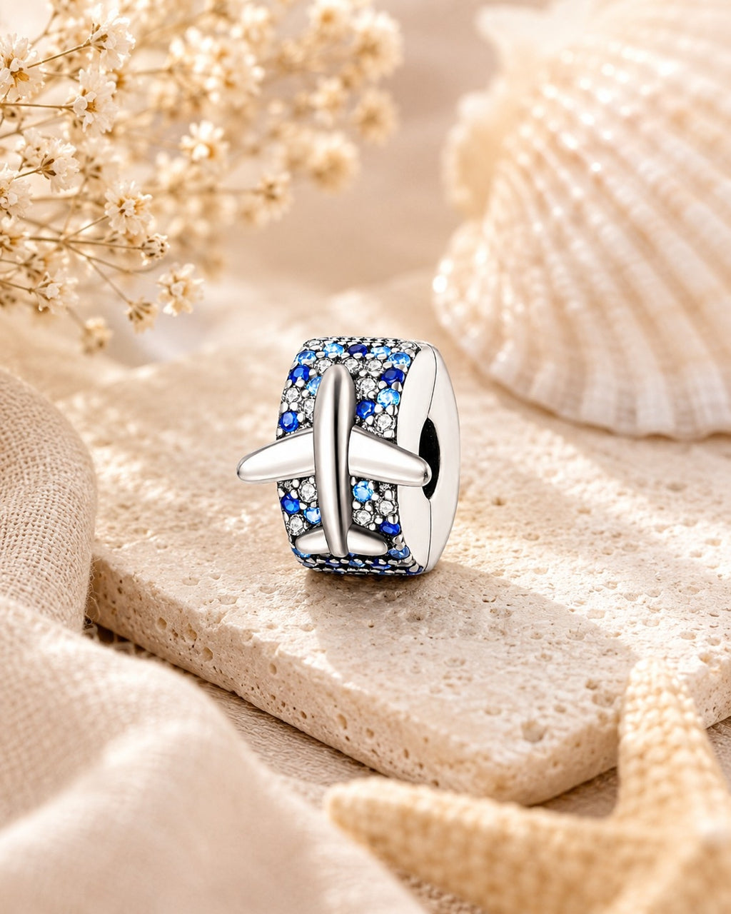 Plane spacer charm