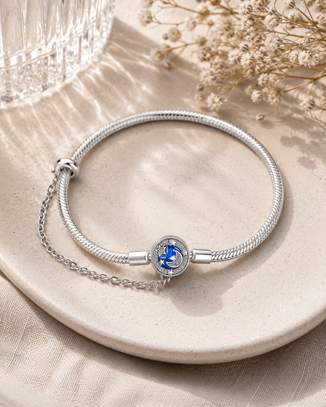 Moon Charm Bracelet