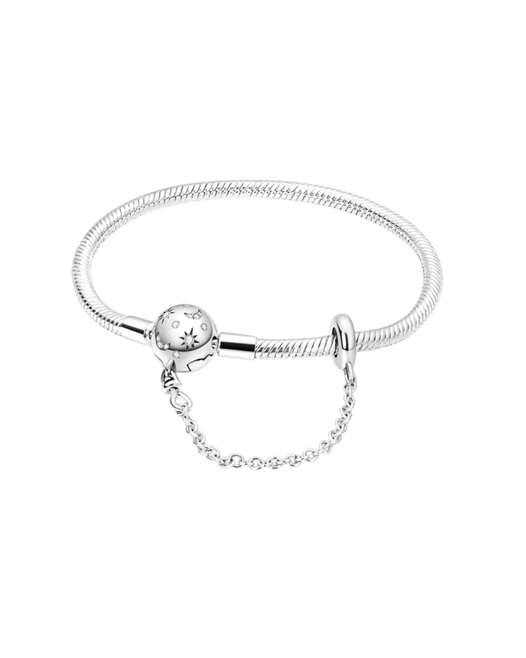 Moon Sphere Charm Bracelet