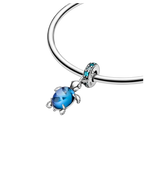 Blue turtle Charm