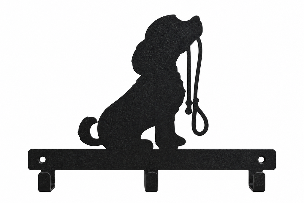 Small Dog Leash Wall Hanger