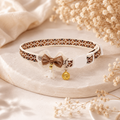 Satin Bow Pet Collar