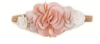 Centre Pink Toddler Floral Headband