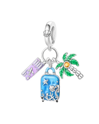 Palm Tree Luggage Charm