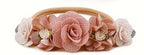 Peachy Cream Toddler Floral Headband