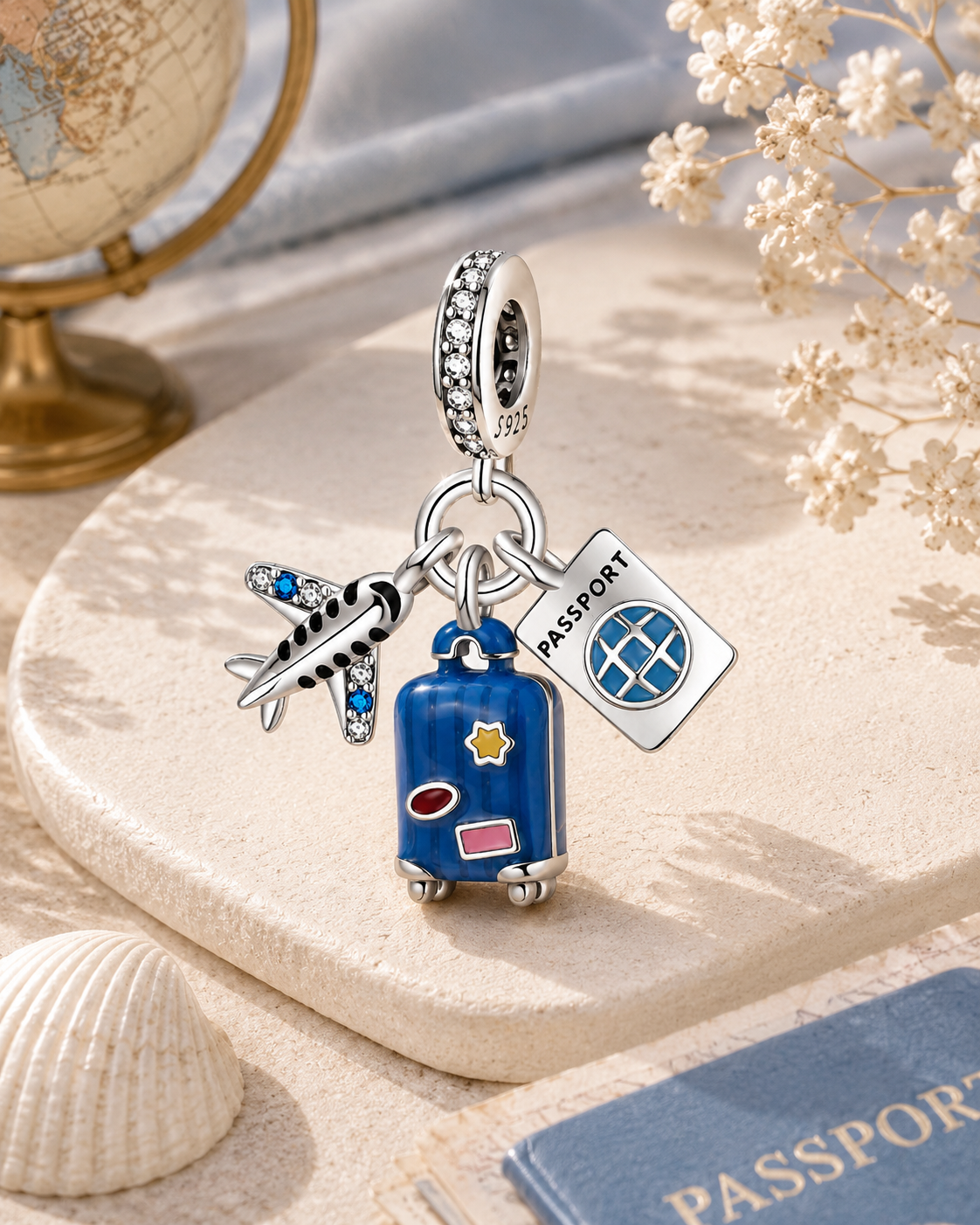 Travel Luggage Charm