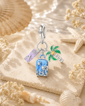 Palm Tree Luggage Charm