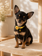 Puffy Flower Pet Collar