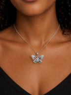 Multicolour Butterfly Pendant