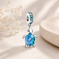 Blue turtle Charm