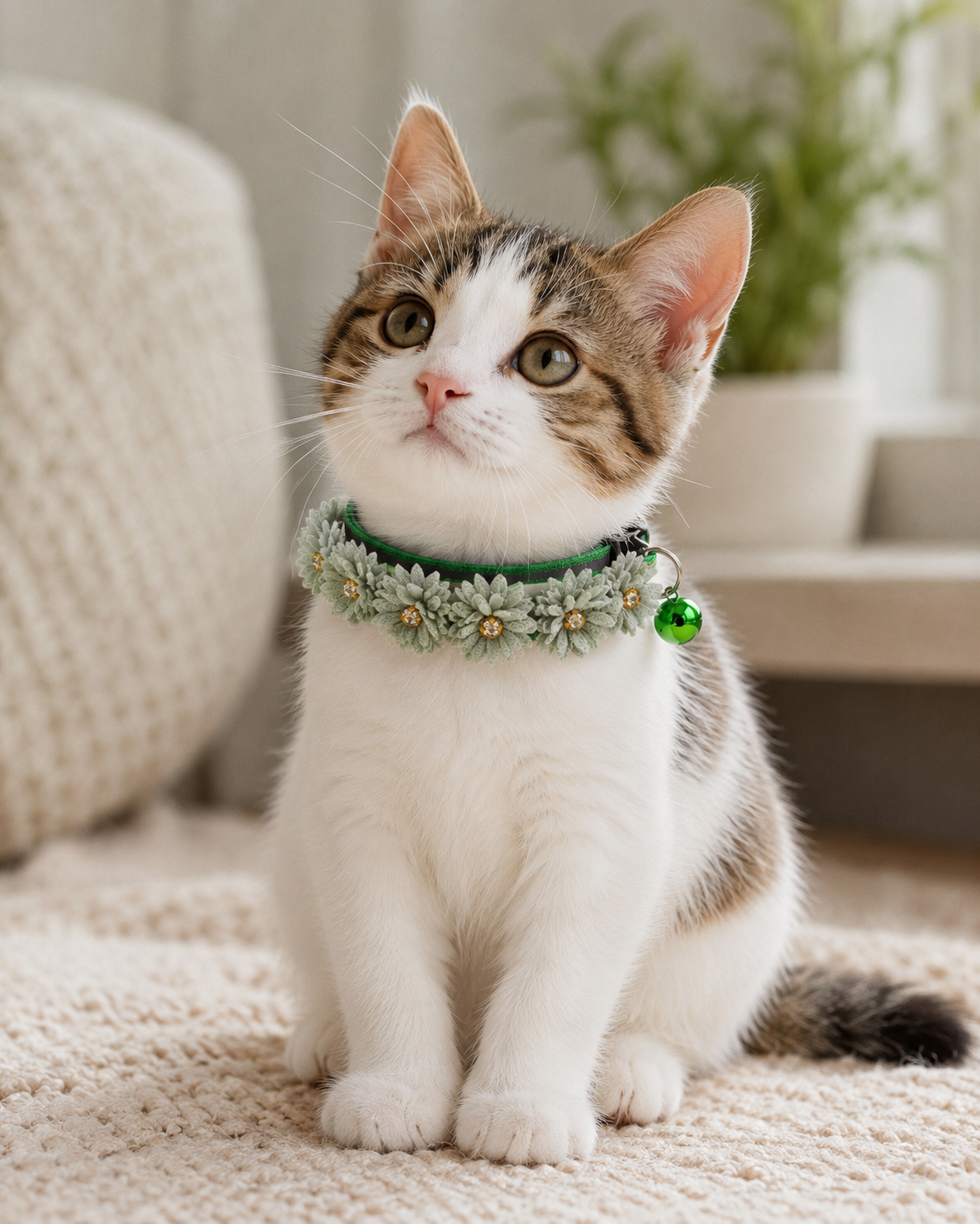 Meadow Bloom Floral Pet Collar