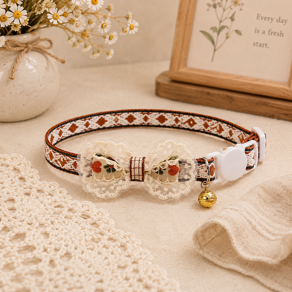 Pretty Lace Pet Collar