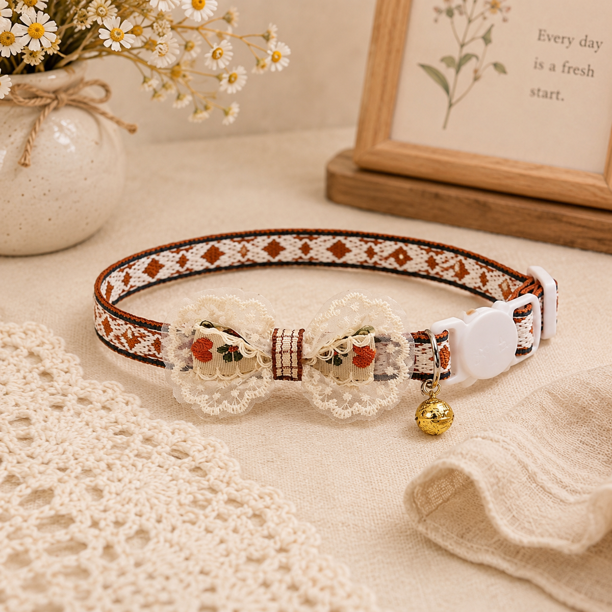Pretty Lace Pet Collar