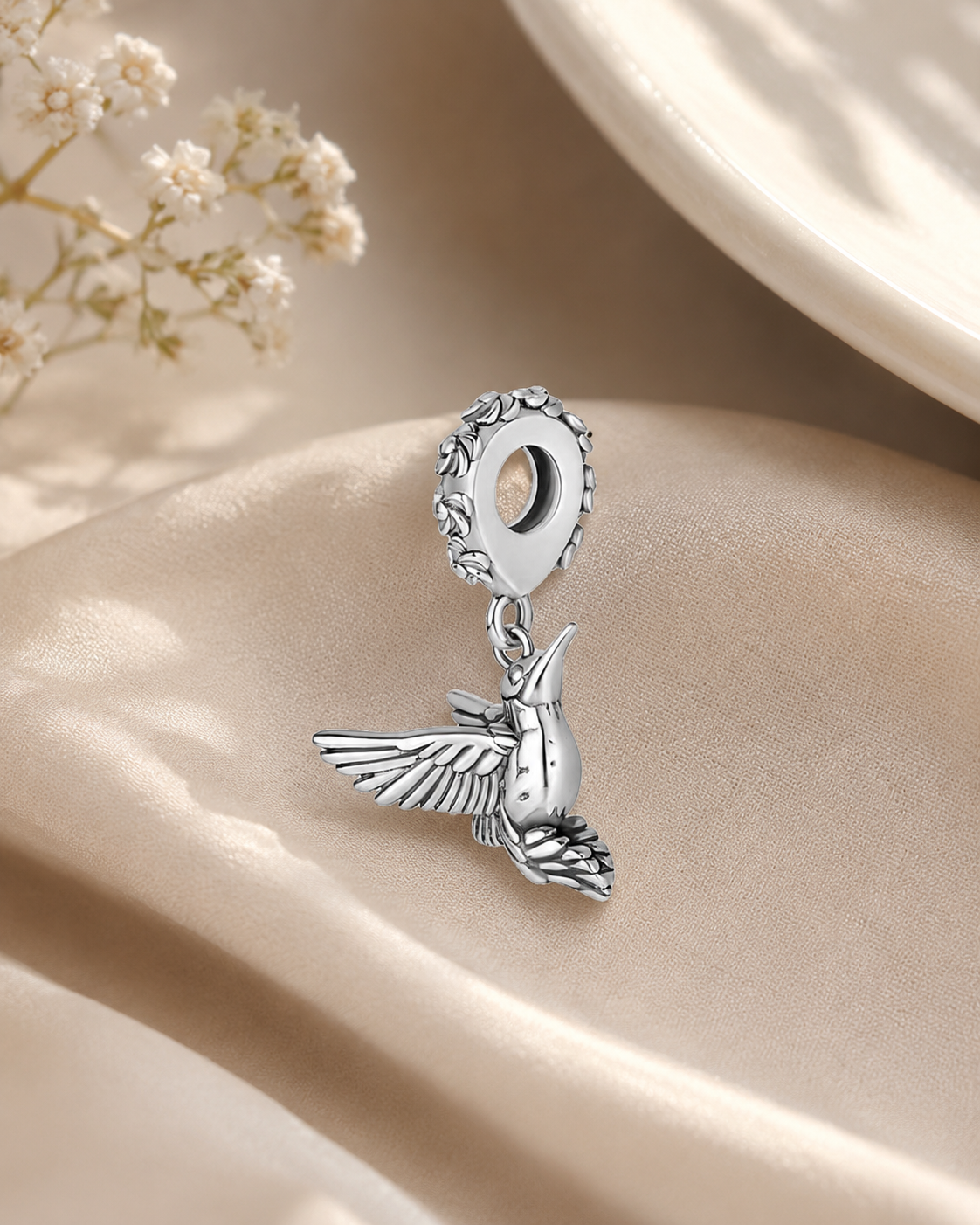 Hummingbird Charm